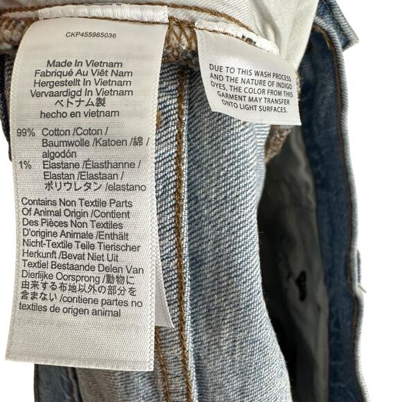 NWT Madewell The Perfect Vintage Jean Straight High Rise Size 33 Petite - Picture 7 of 8